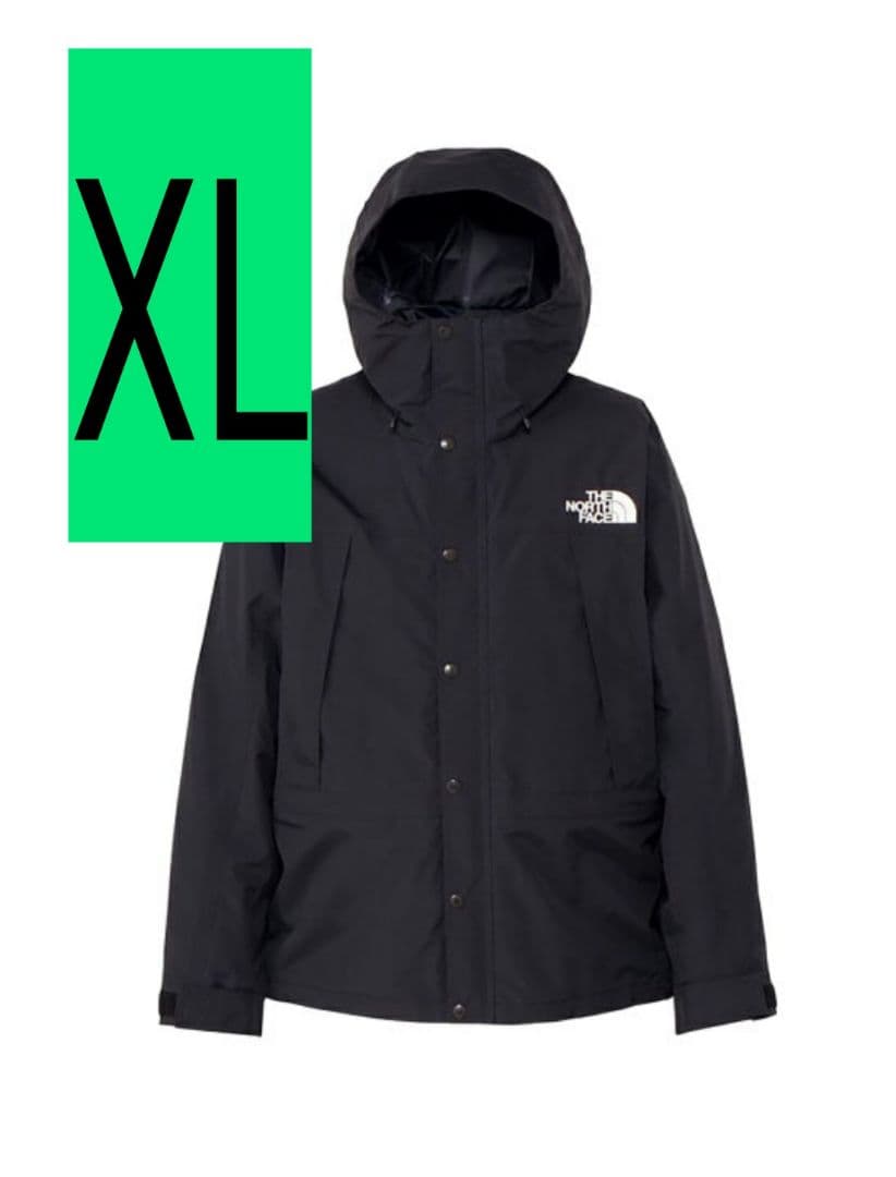 ノースフェイス マウンテンライトジャケット 黒 XLサイズ 新品 - メルカリ