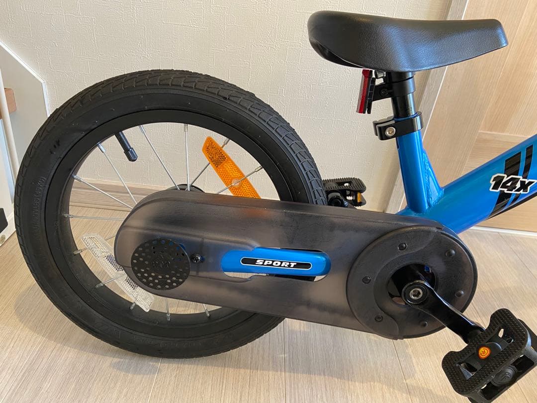 超極美品】ストライダー14x ブルー ※使用回数2回 純正スタンド付き