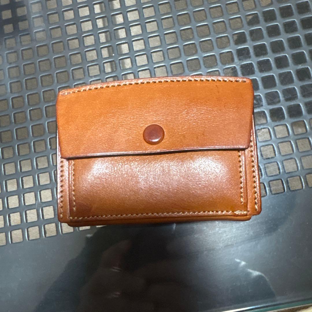 万双 厚コバ コンパクト財布 - メルカリ