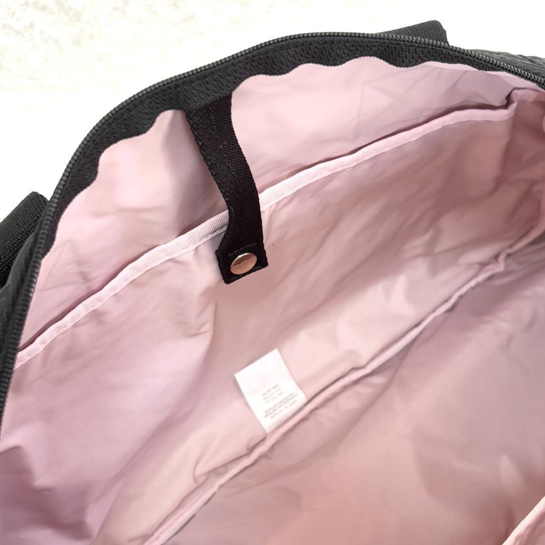 レスポートサック パフィーブロッサムズ ボストンバック 刺繍 花柄 2way