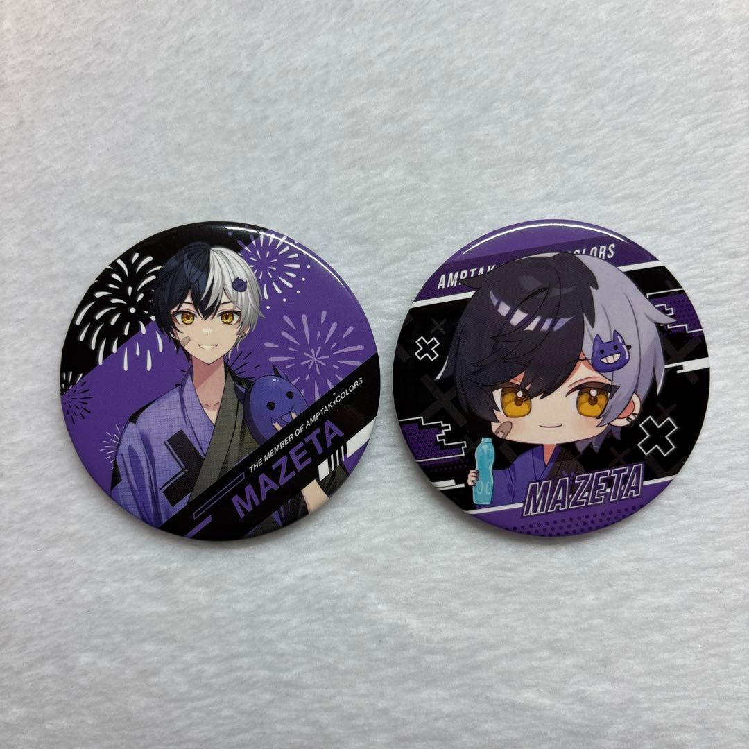 AMPTAK×COLORS まぜ太 缶バッジ - メルカリ