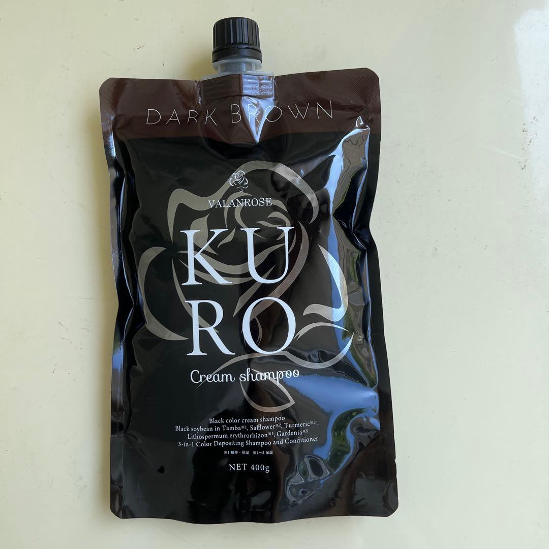 ミニミニ様へ　　KURO Cream Shampoo ダークブラウン 400g