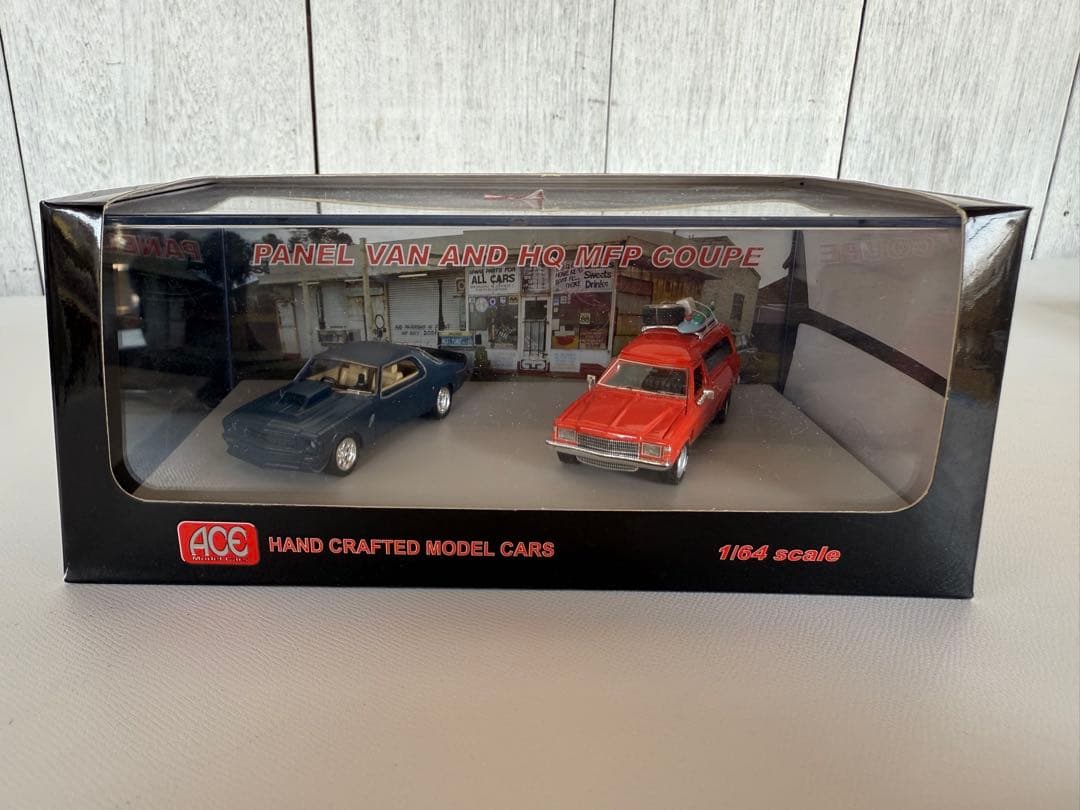 未開封ACE マッドマックス Mad Maxインターセプター　1/64 ミニカー MADMAX Ford インターセプター マックス フィギュア付 (ミニカー