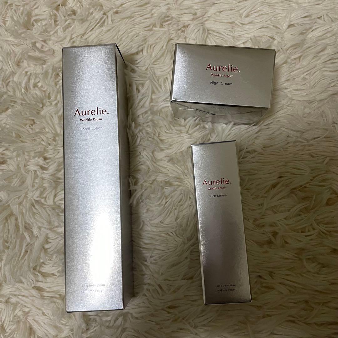 mu4808 Aurelie 化粧水、クリーム、美容液セット