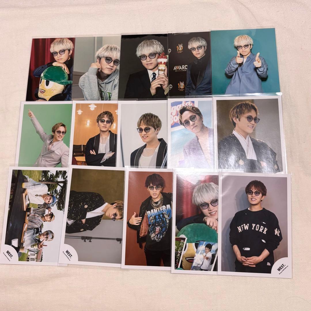 WEST. 神山智洋 公式写真 40枚セット まとめ売り - メルカリ