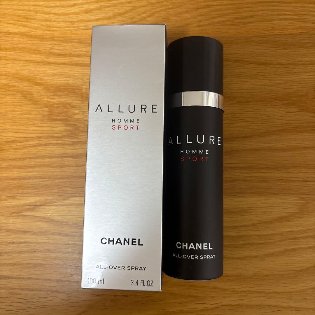シャネル　アリュールオムスポーツ　オールオーバースプレイ