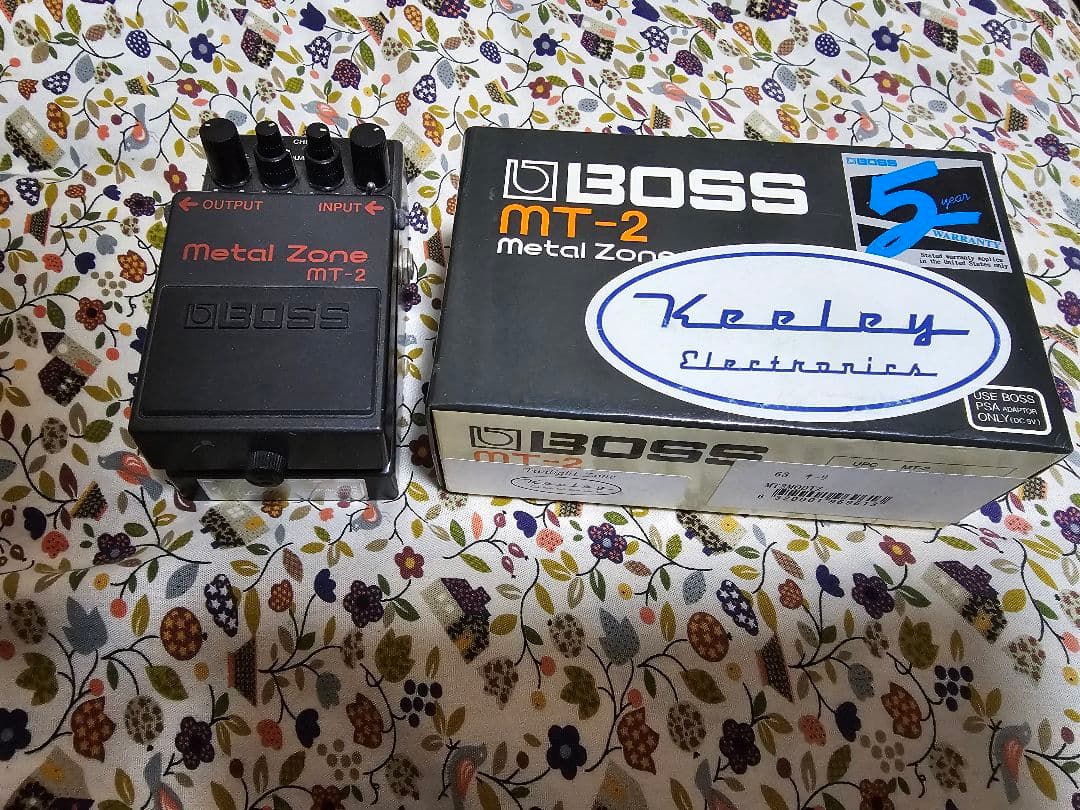 ギター keely MT-2 mod twilight zone