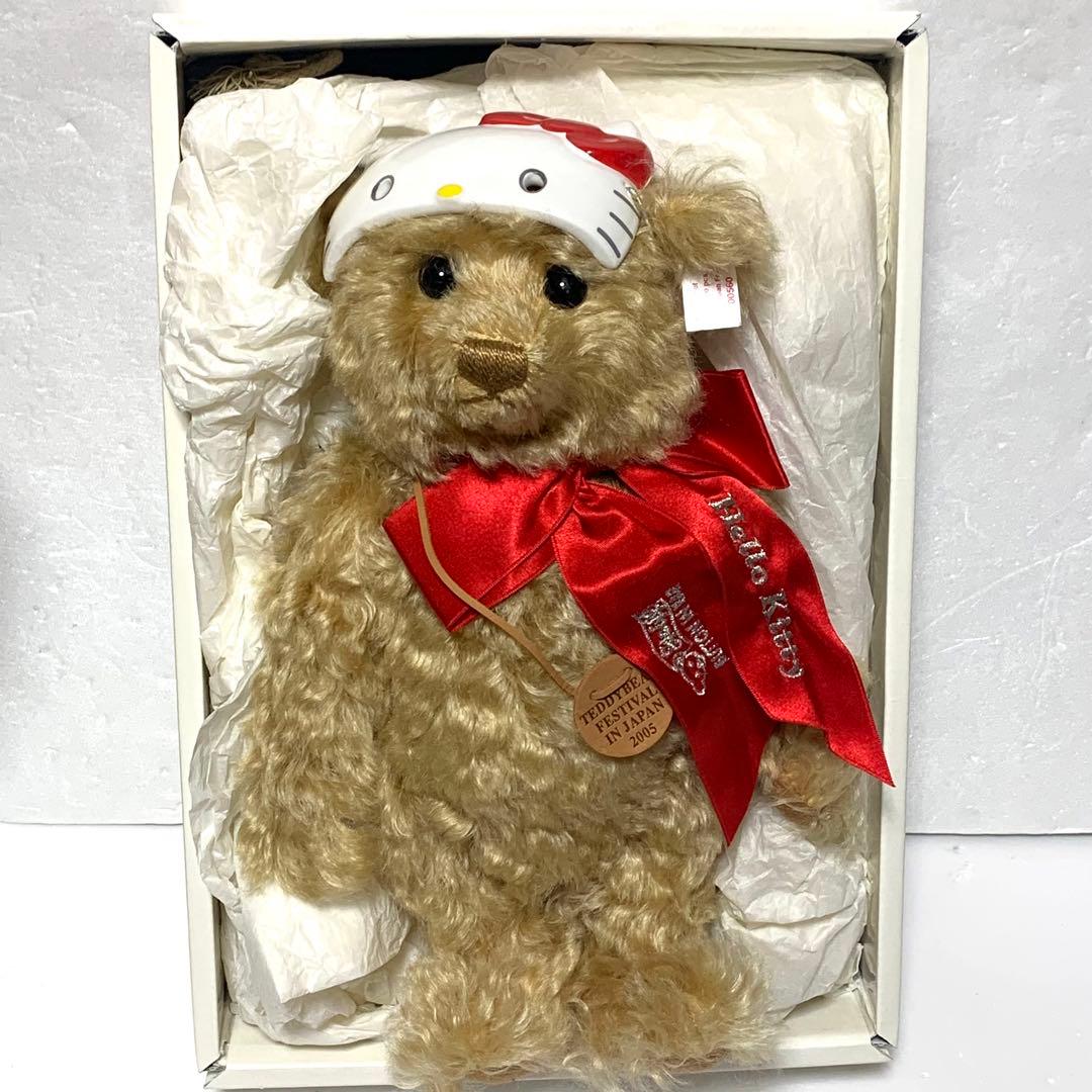 シュタイフ　ハローキティ　サンリオ　コラボ　ぬいぐるみ