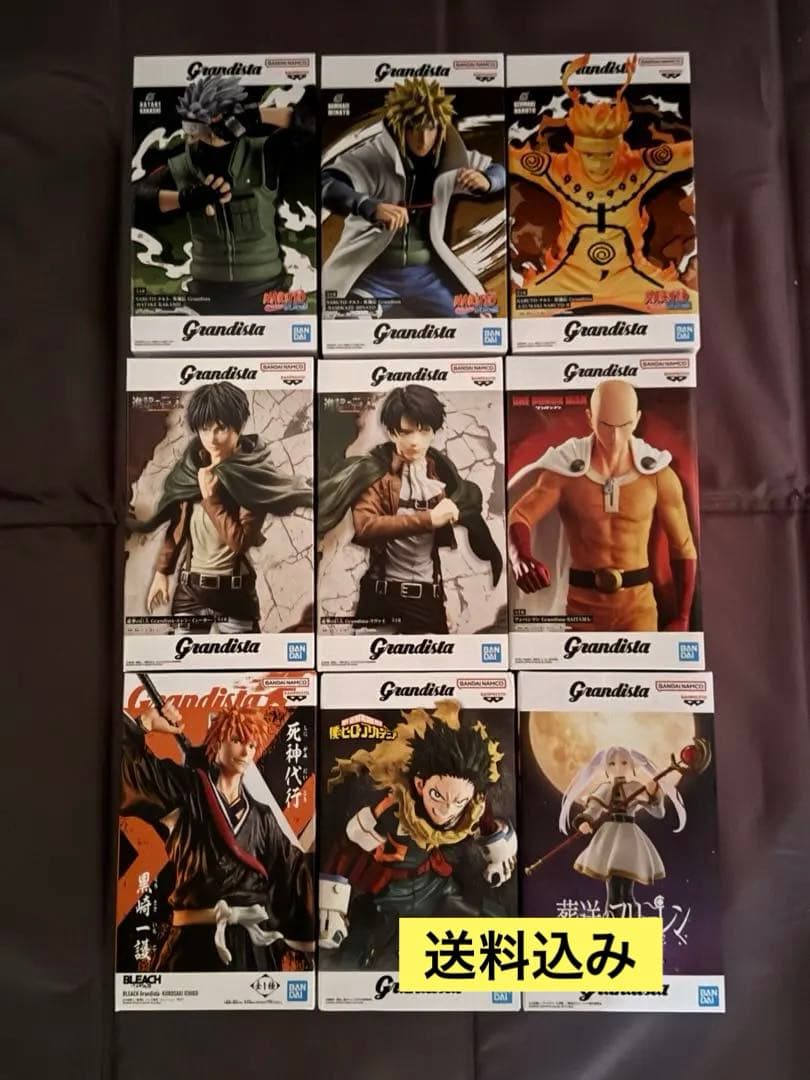 Grandista フィギュアセット 9体