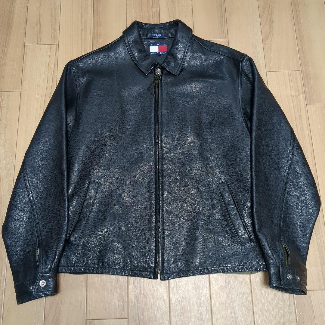  　トミーヒルフィガー　革ジャン
