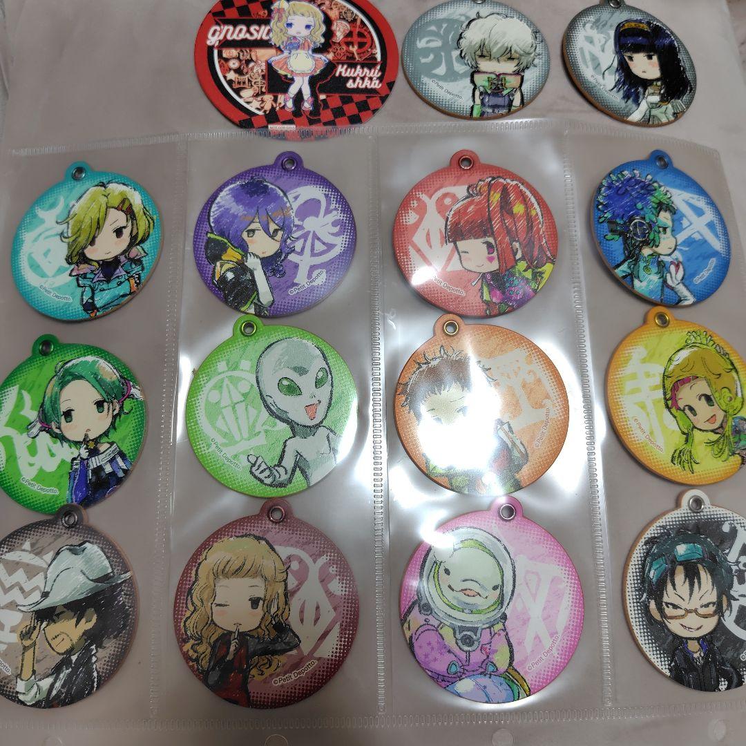 グノーシア グラフアート レザーチャーム　コースター　バラ売り不可　コンプリート Graffart CAFEにて販売した『グノーシア』宇宙船ダイナーテーマの