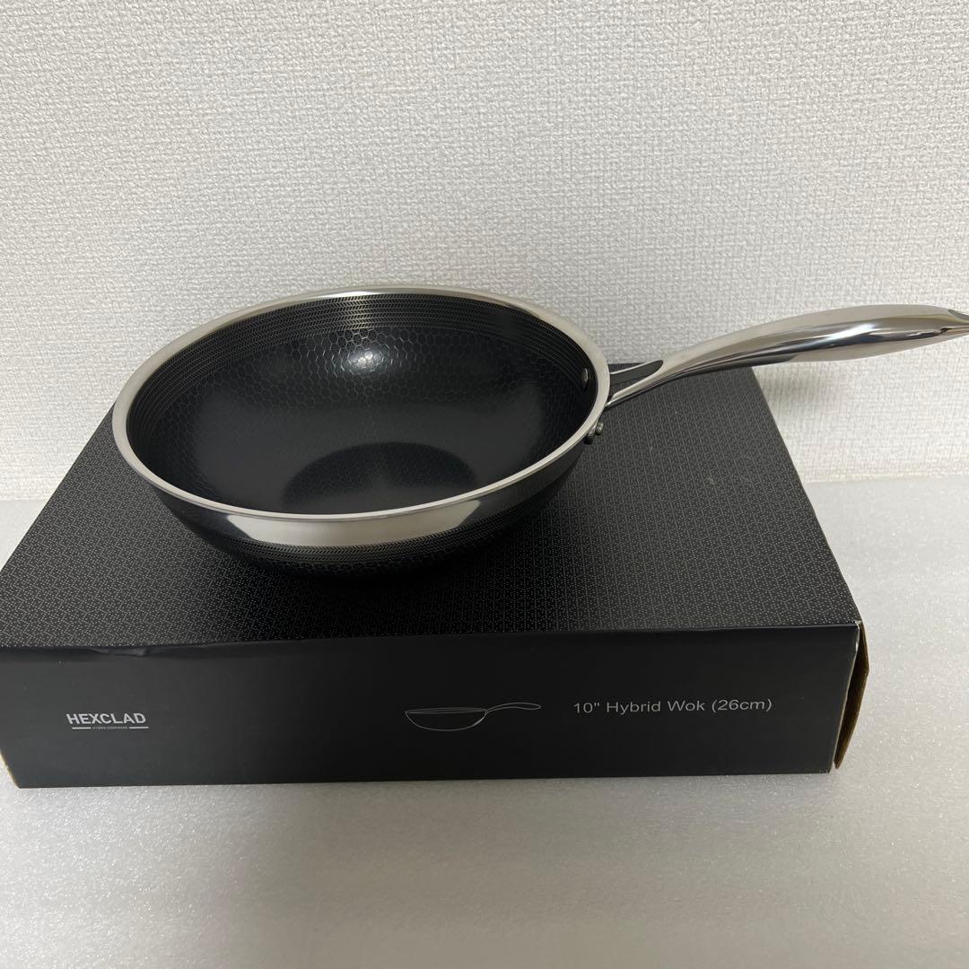 『HexCladヘックスクラッドハイブリッド中華鍋26cm』新品未使用