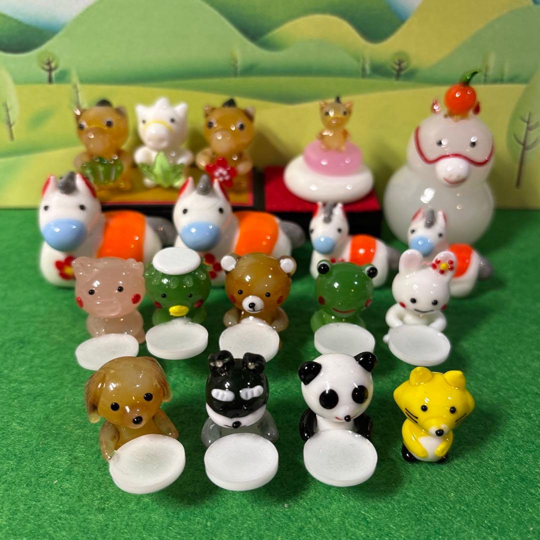 えっこ　ガラス細工　ミニチュア