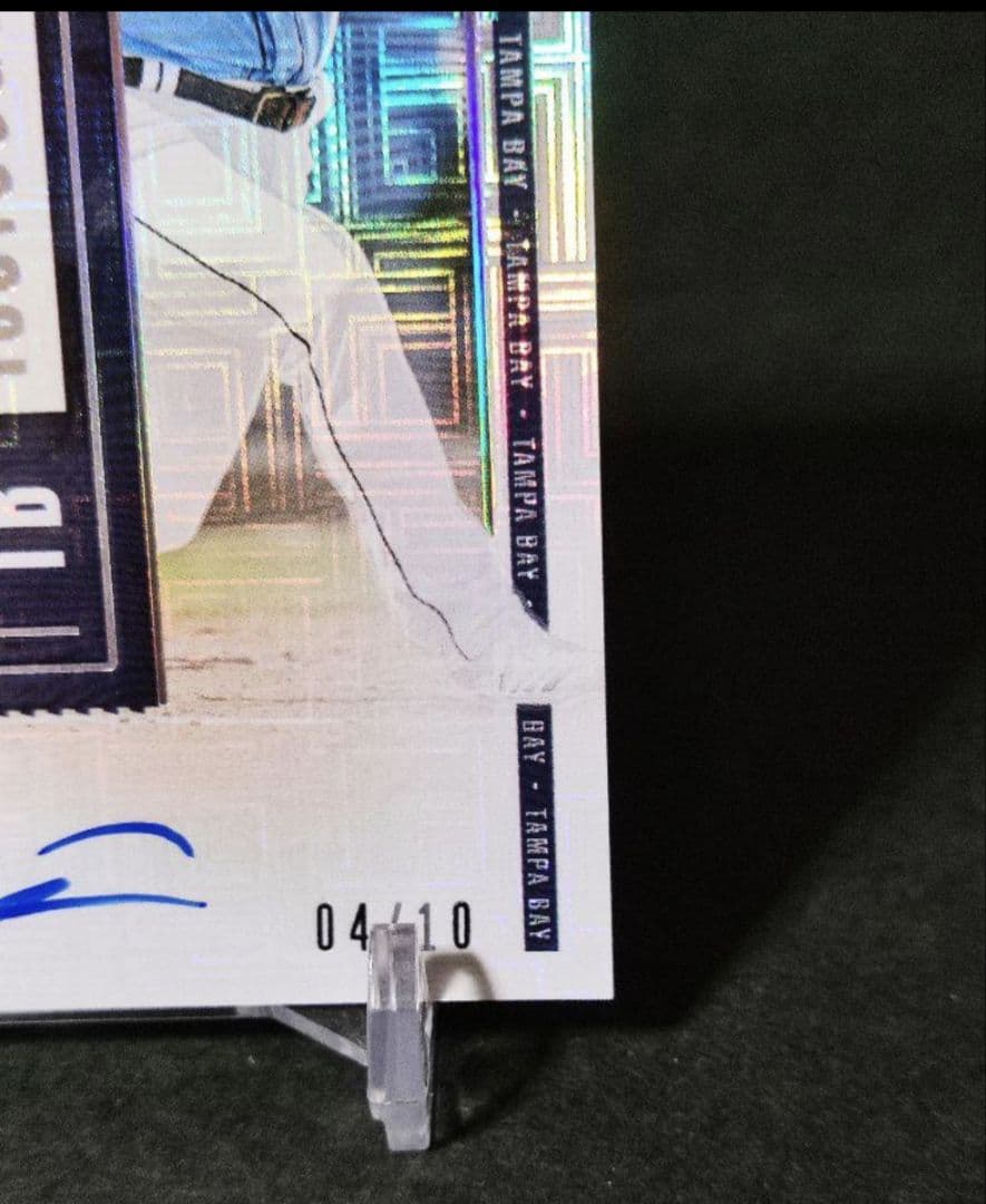 世界10枚】筒香嘉智 直筆サインカード 2020 PANINI ルーキーカード