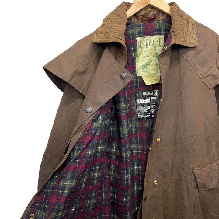 BACKHOUSE × BARBOUR ストックマンズコート オイルドジャケット - メルカリ