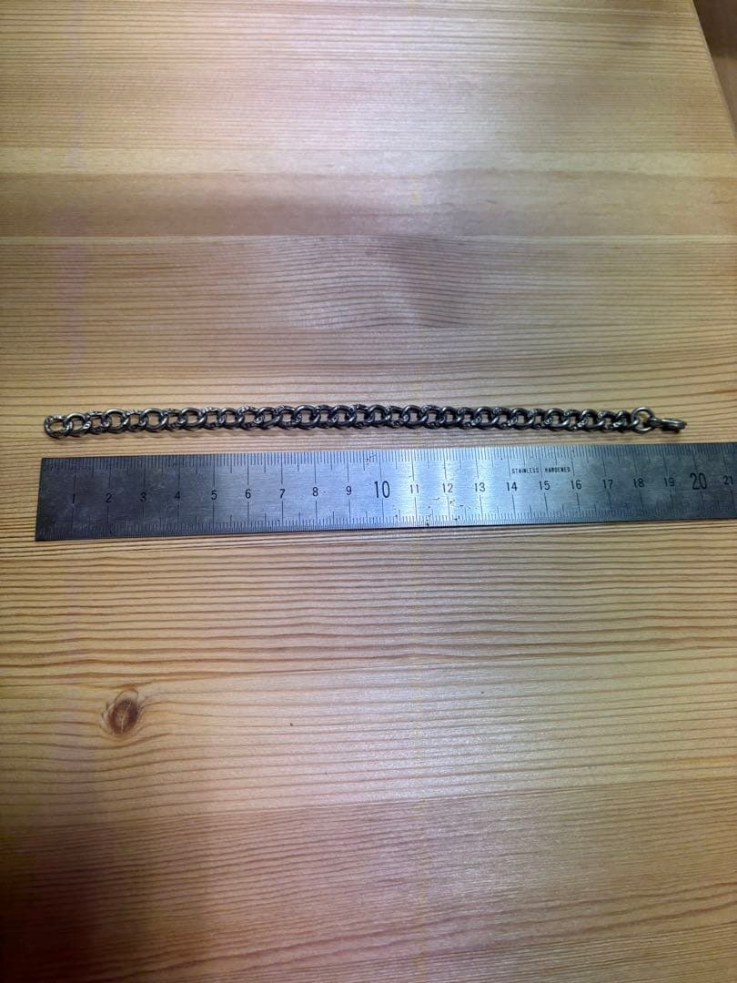 シルバー ブレスレット 19.9cm 8.41g スウィートハートジュエリー