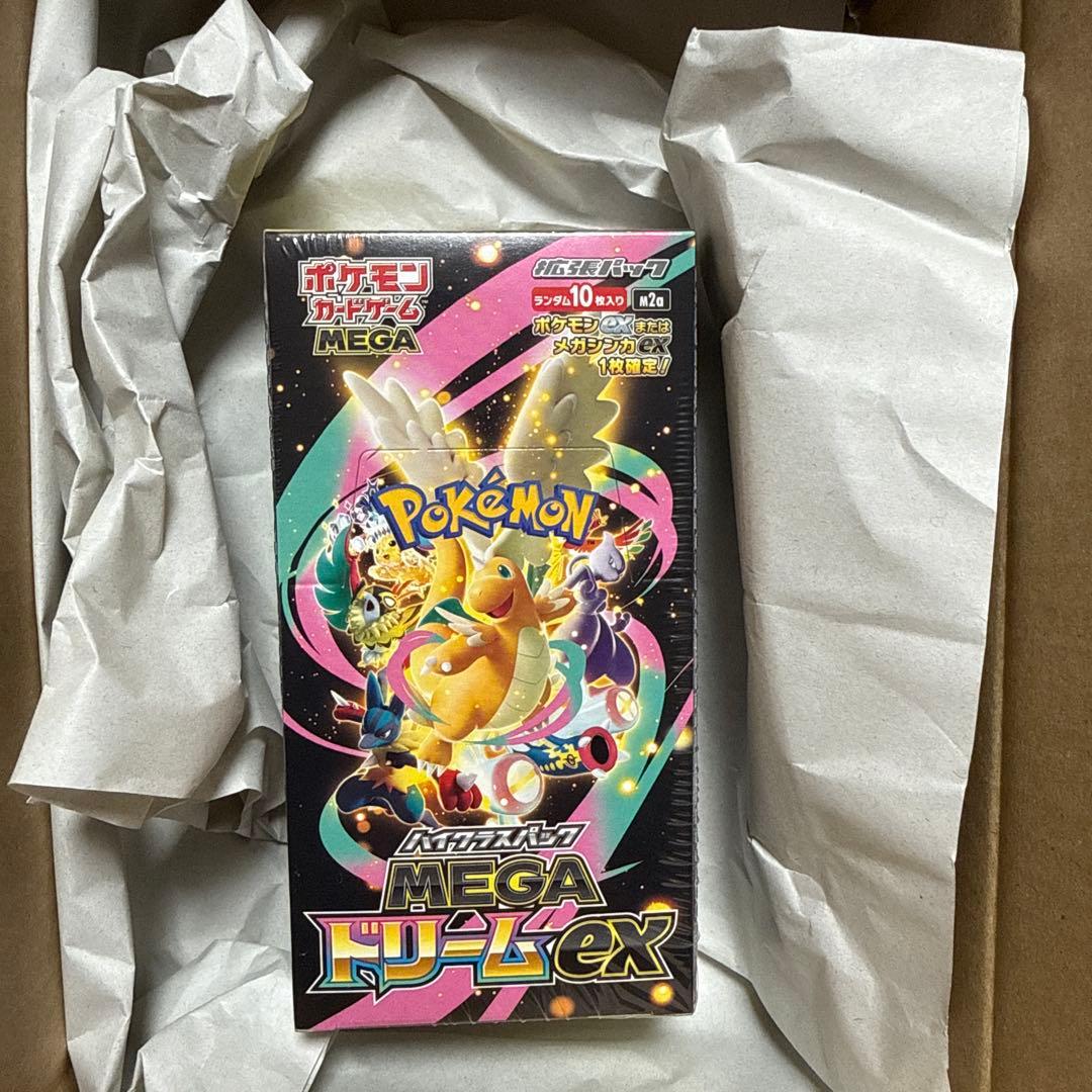 ポケモンカード MEGAドリームex 1BOX シュリンク付き　ポケセン当選