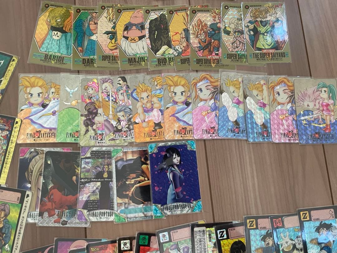 ほ*味様 カードダス まとめ売り 130枚以上 当時品 ドラゴンボール ガンダム
