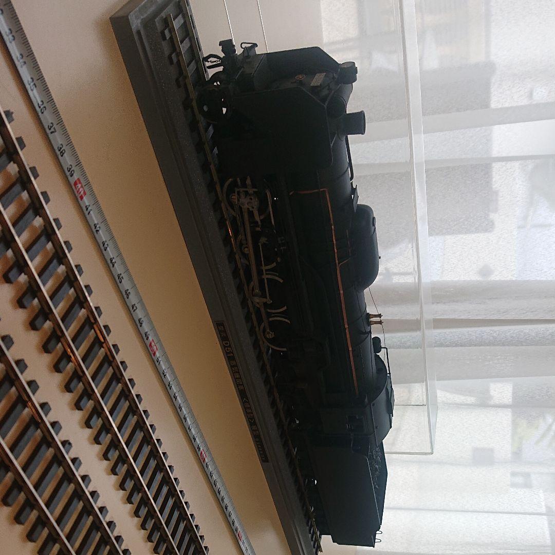 D51蒸気機関車模型　O ゲージサイズ　三井金属製　真鍮