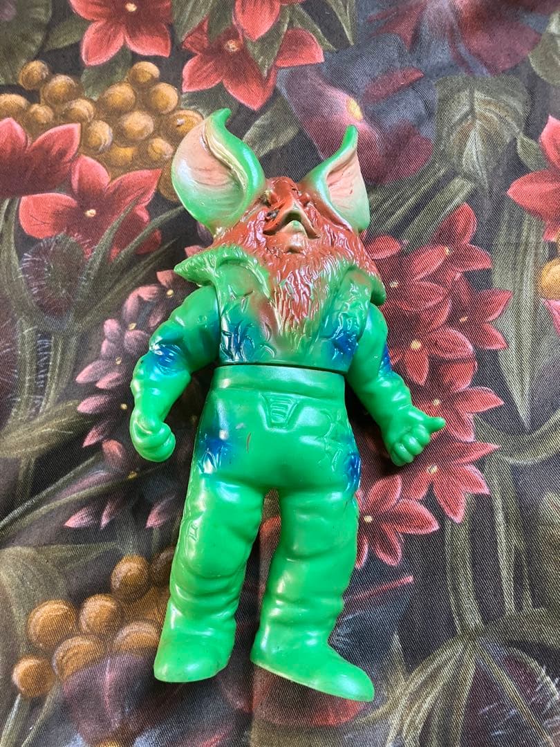 貴重　当時物　イカルス星人　ブルマァク　フィギュア　長期保管品