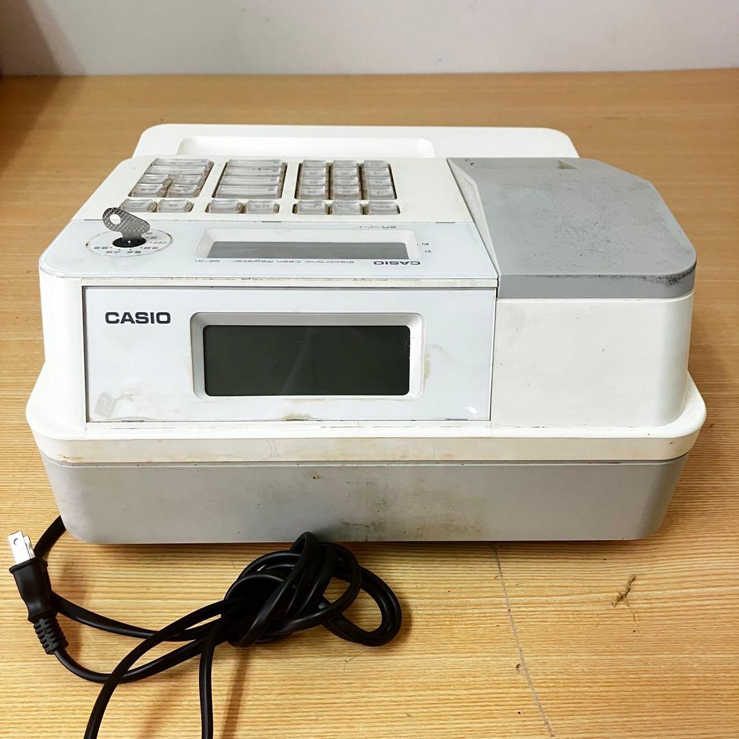 CASIO SE-G1 レジスター ホワイト ジャンク - メルカリ