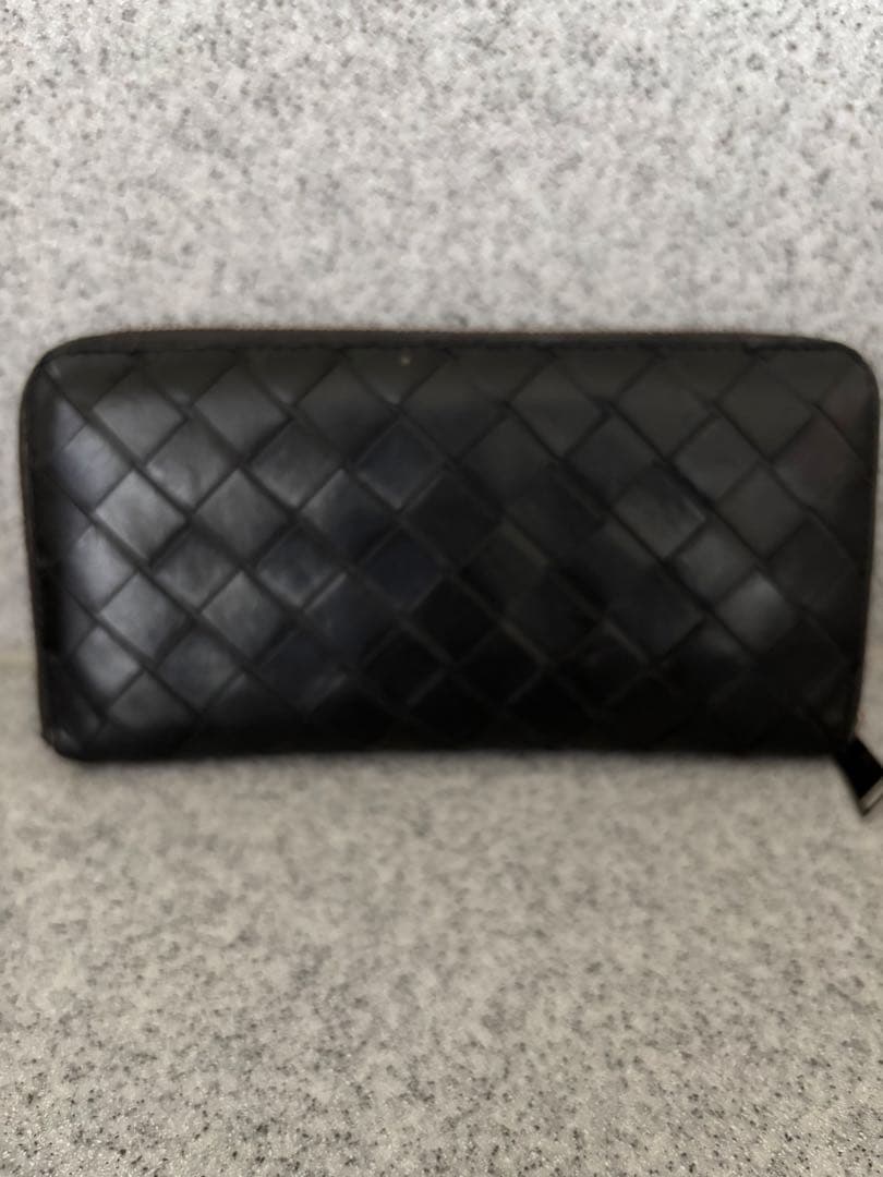 ボッテガベネタレザー長財布 黒
