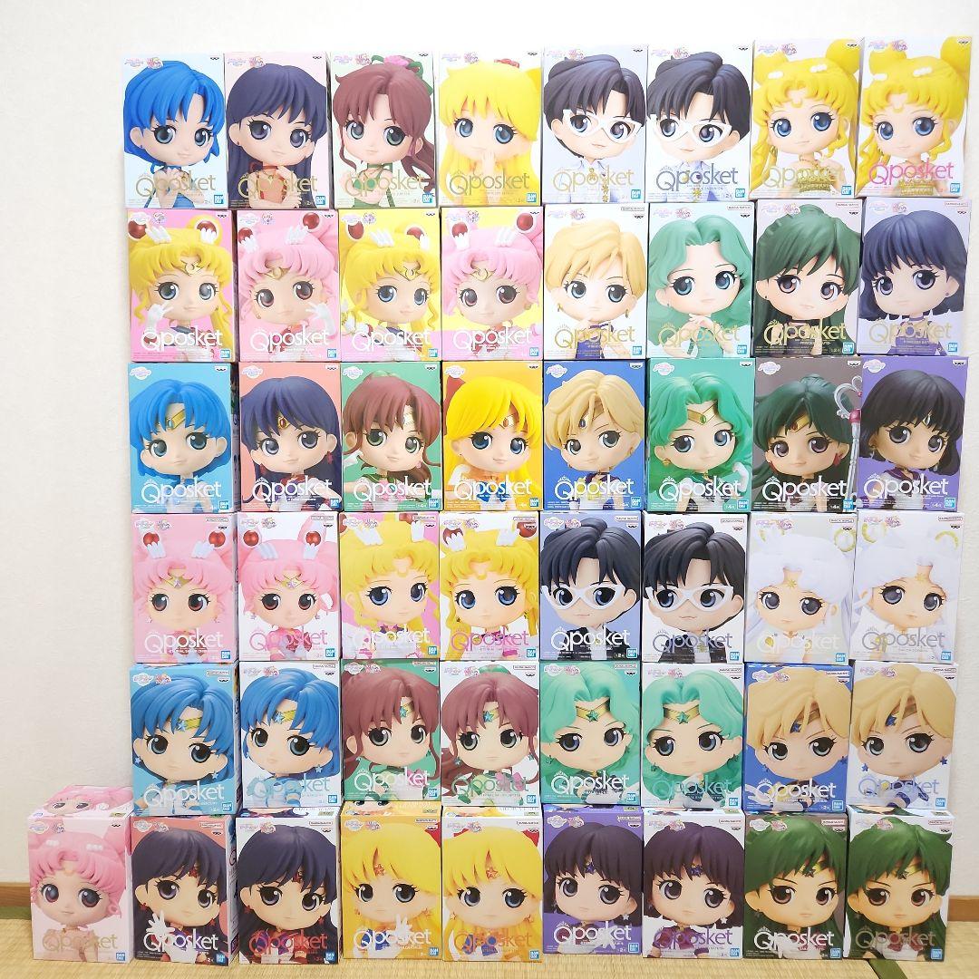 Qposket フィギュア セット 　セーラームーン