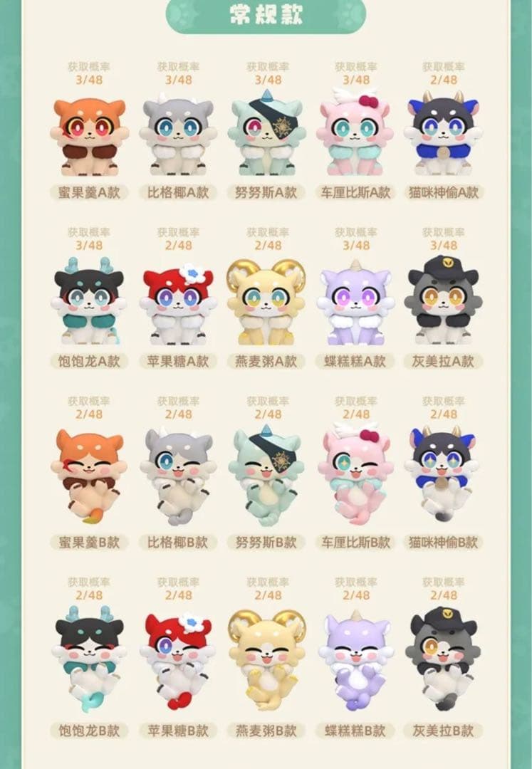 未開封　キメラ　48個入り　アナイクス　ファイノン　モーディス　キャストリス