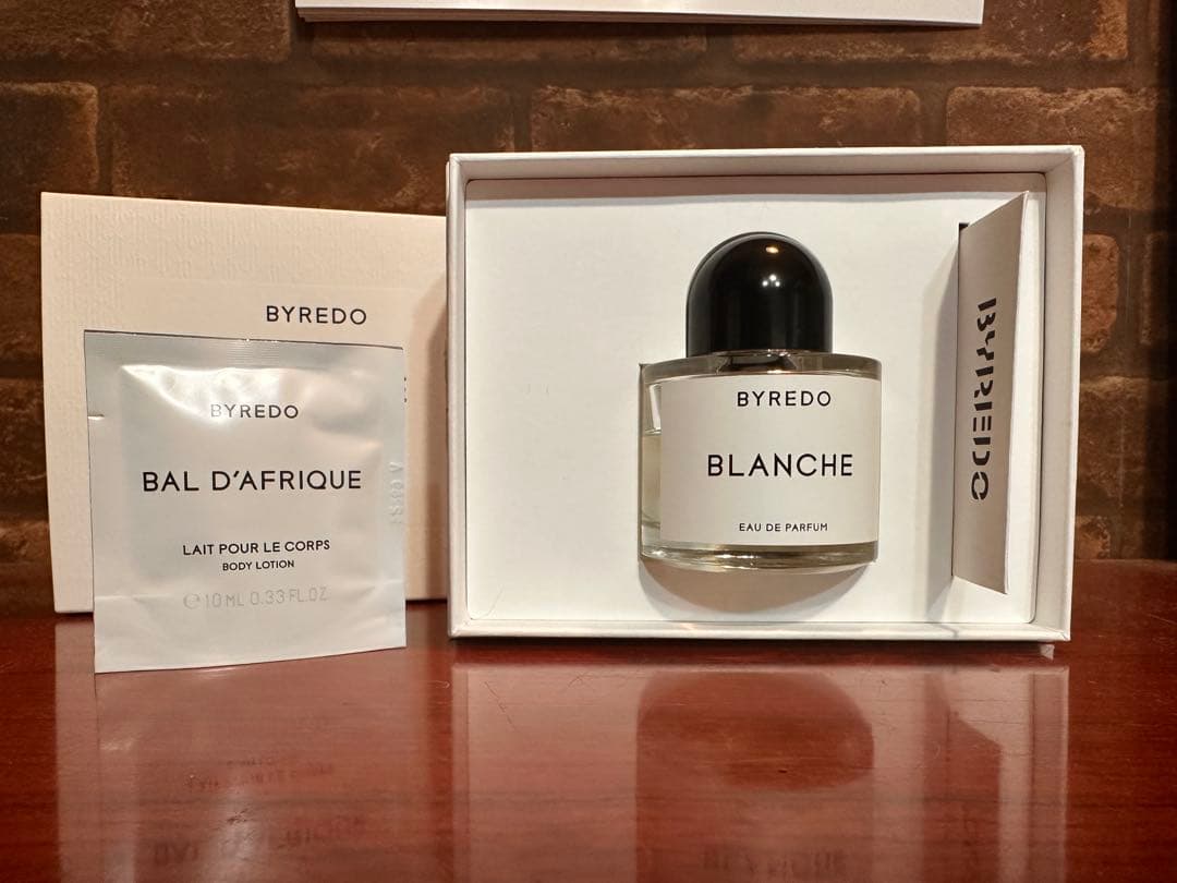 BYRADO ブランシュ 50ml バル ダフリック ボディローション付き