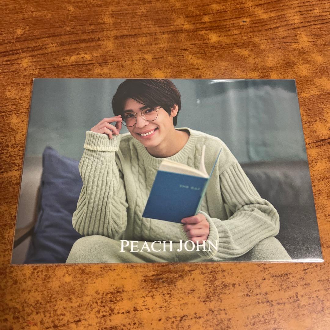 松島聡 ピーチジョン ポストカード メガネ PJ - メルカリ