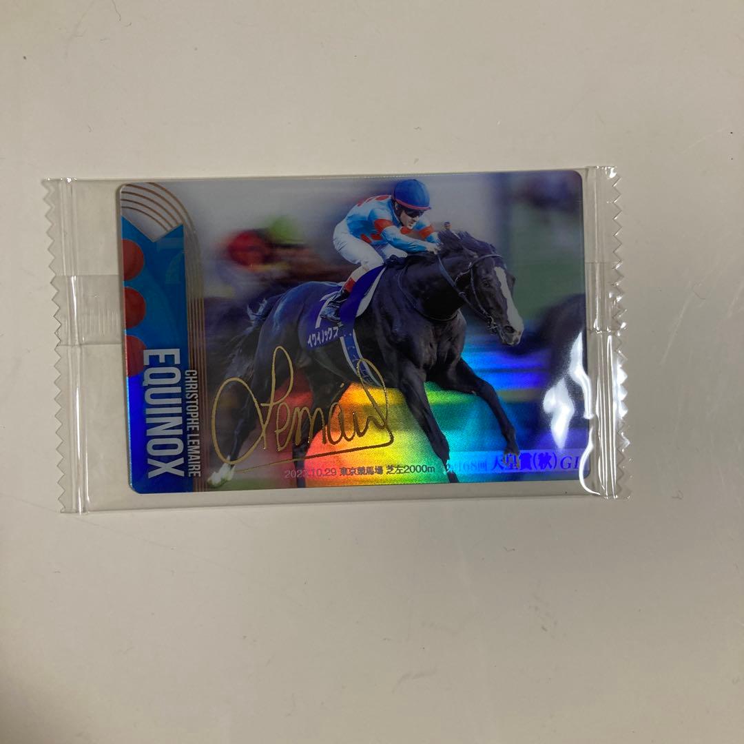 サラブレッドホースコレクション イクイノックス 金箔 サイン入り レア