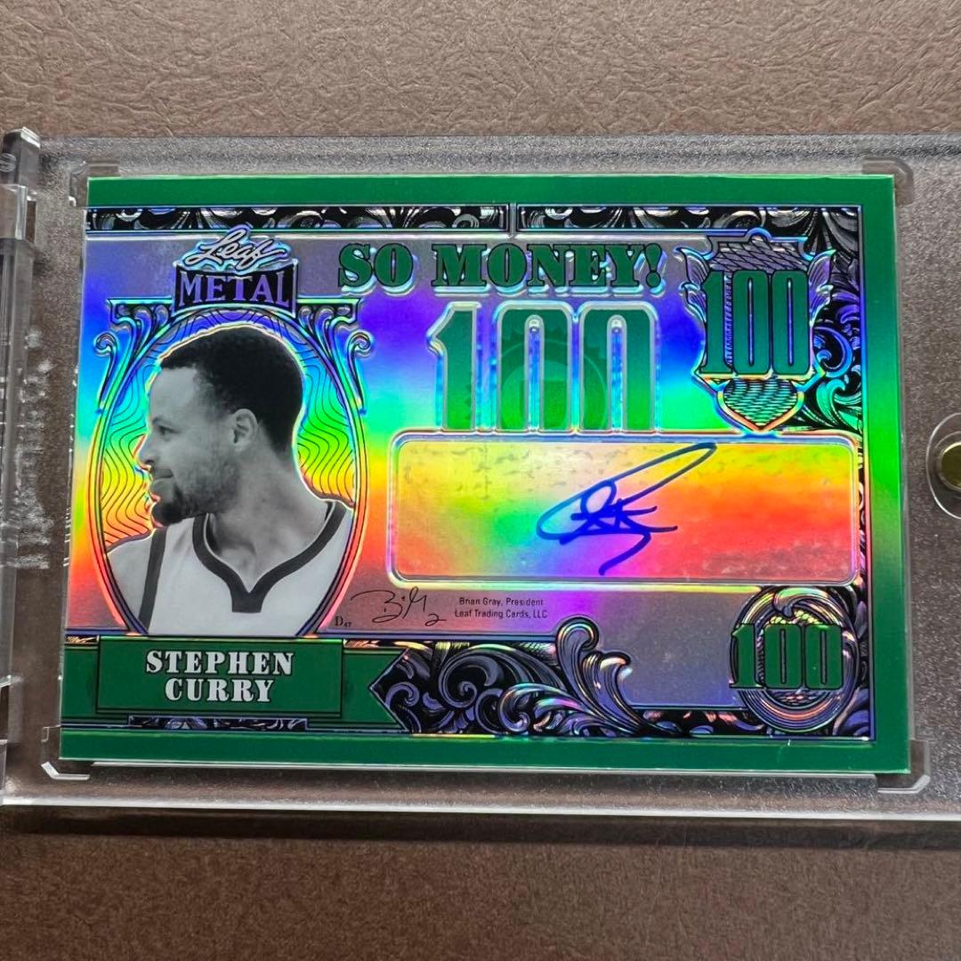 Leaf ステフィン カリー Curry 10枚限定 直筆サインカード Auto ステフィン・カリー Stephen Curry 直筆サインカード｜Yahoo!フリマ