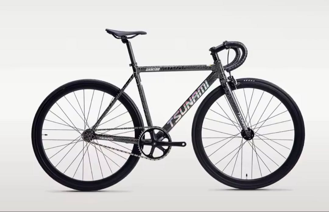 d*o様 tsunami snm100 ピストバイク　sサイズ　フレームセット TSUNAMI SNM100 Frameset 700C Aluminum Fixed Gear Frame and Fork