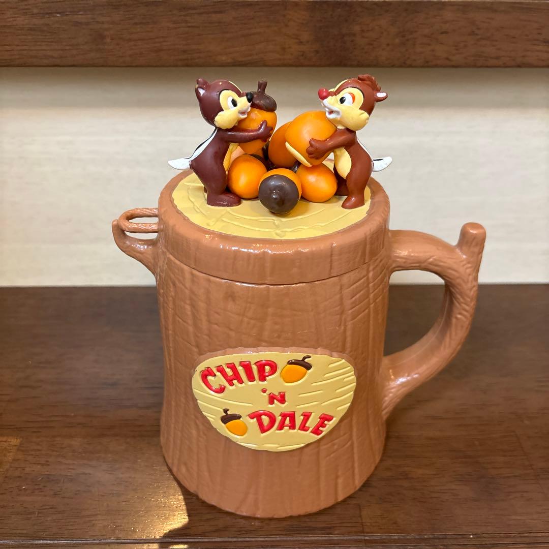 入手困難 TDL ディズニー チップとデール ドリンクホルダー - メルカリ