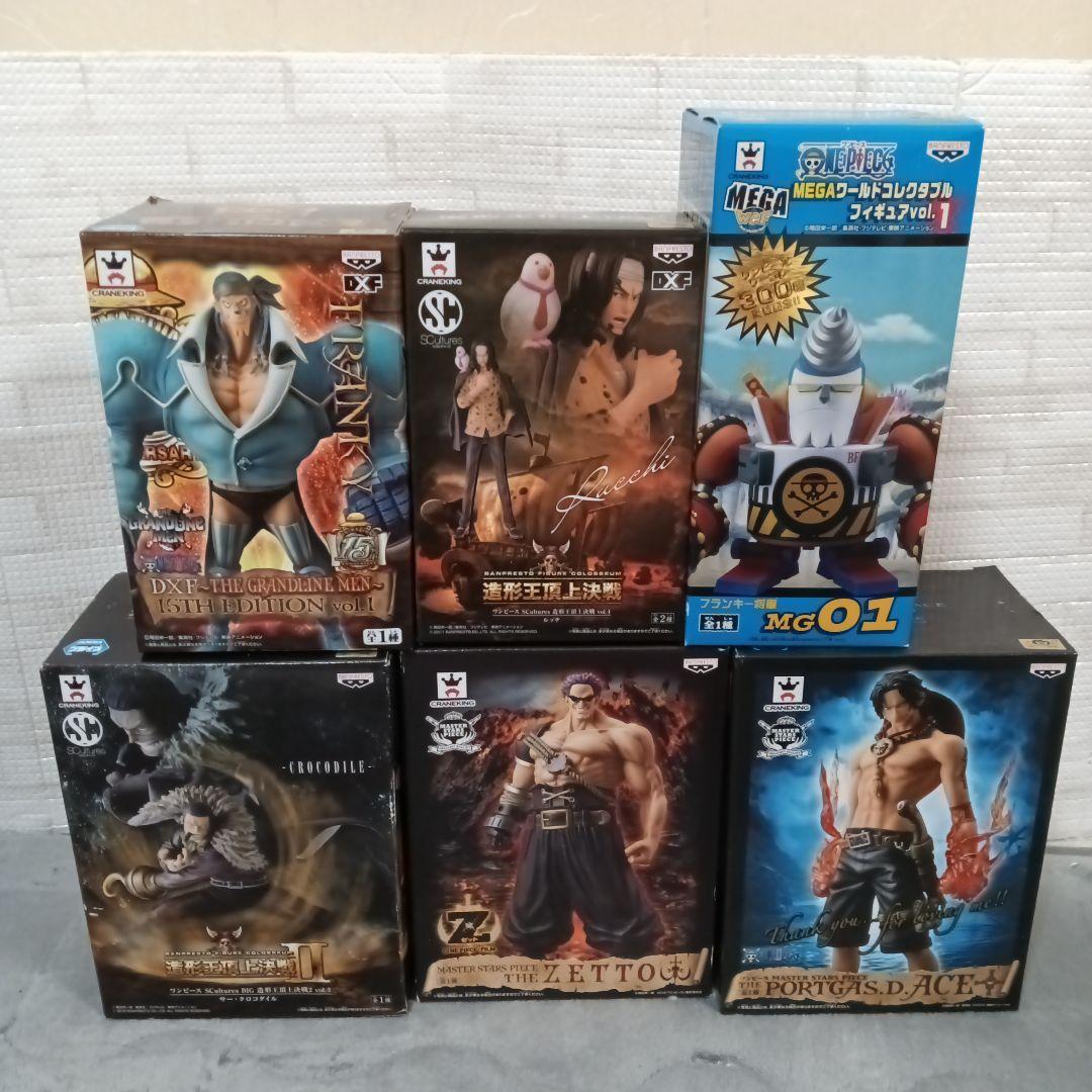 ワンピース フィギュア セット DXF ルッチ エース クロコダイル