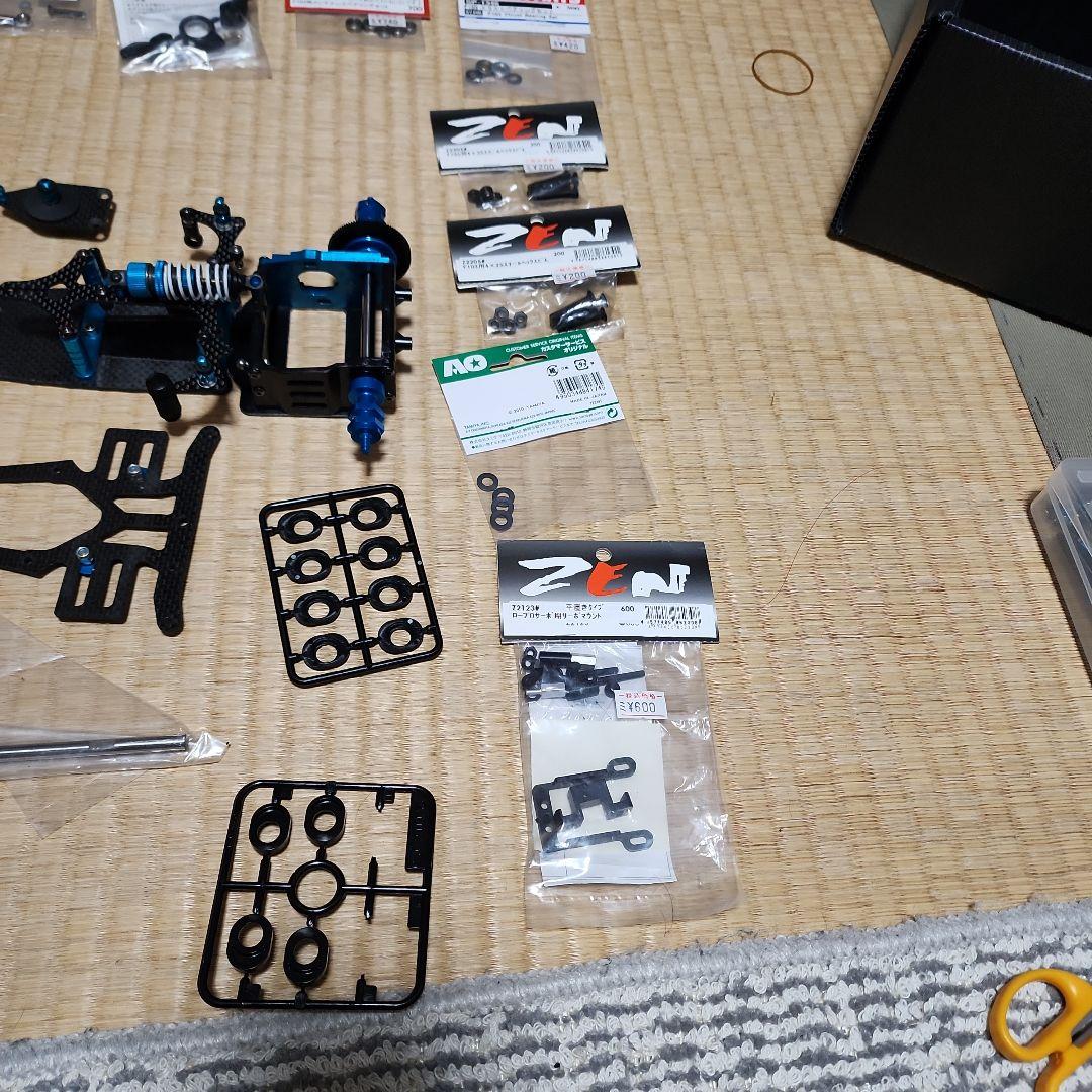 タミヤF103アニバーサリー(ジャンク)とパーツ色々 エセマクラーレン