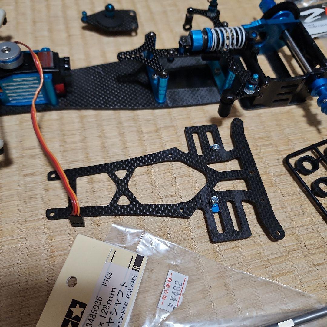 タミヤF103アニバーサリー(ジャンク)とパーツ色々 エセマクラーレン