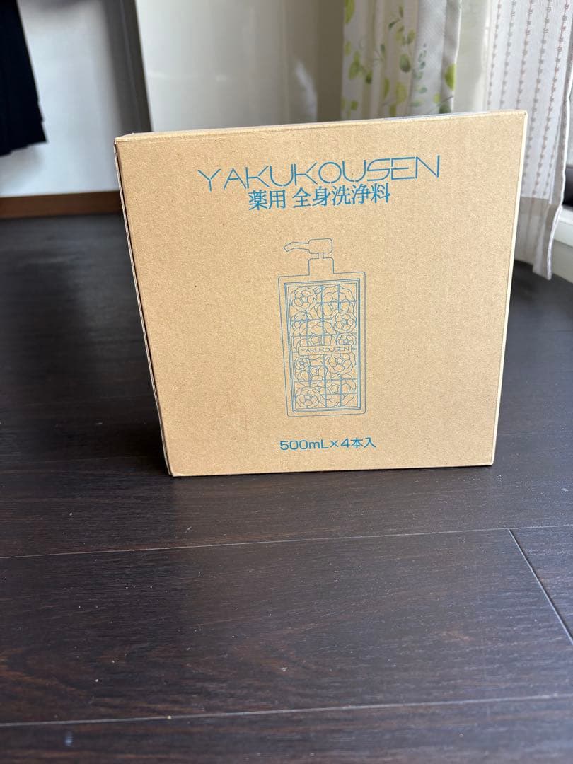 YAKUKOUSEN 全身洗浄料 500ml x 4本入
