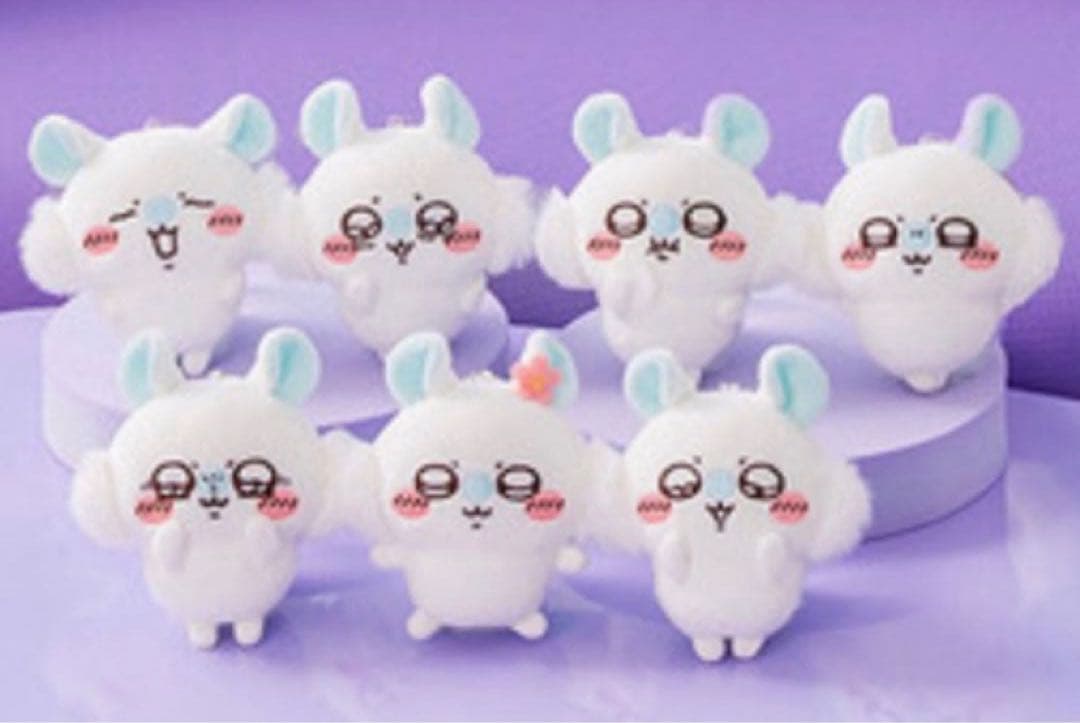 ちいかわ モモンガだらけ マスコット 全7種 コンプリート - メルカリ