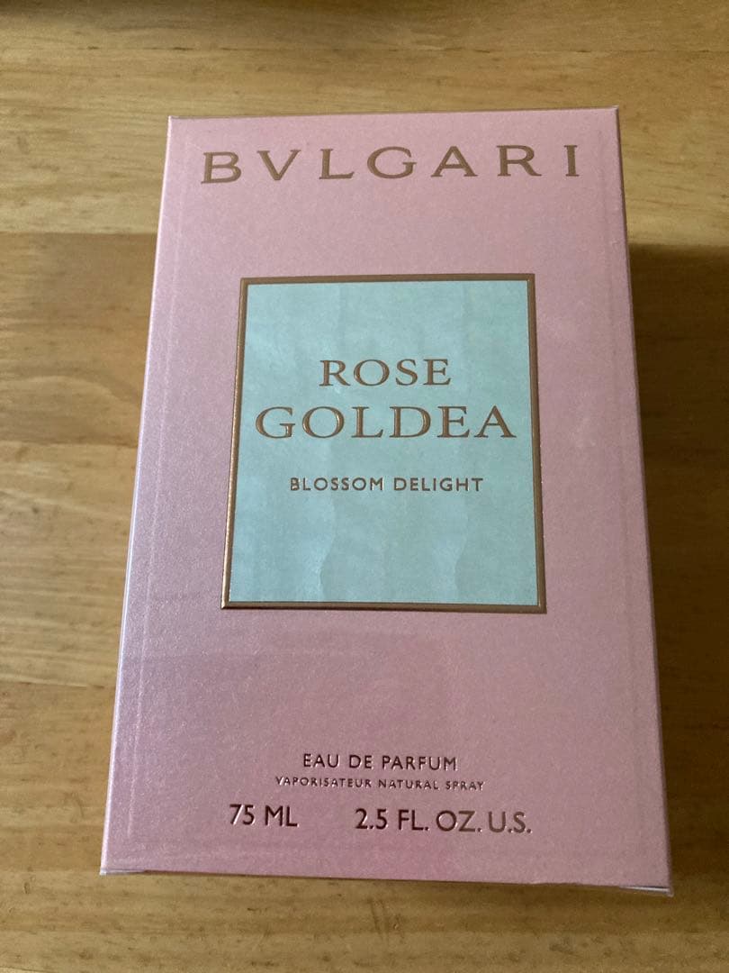 新品未開封 BVLGARI ブルガリ 香水 ローズゴルデア 75ml