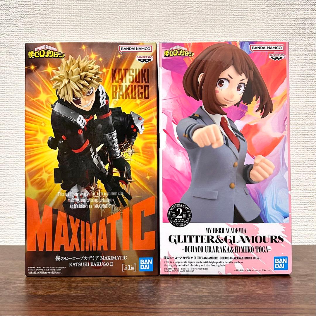 MAXIMATIC 爆豪勝己 GLITTER＆GLAMOURS 麗日お茶子 2個 - メルカリ