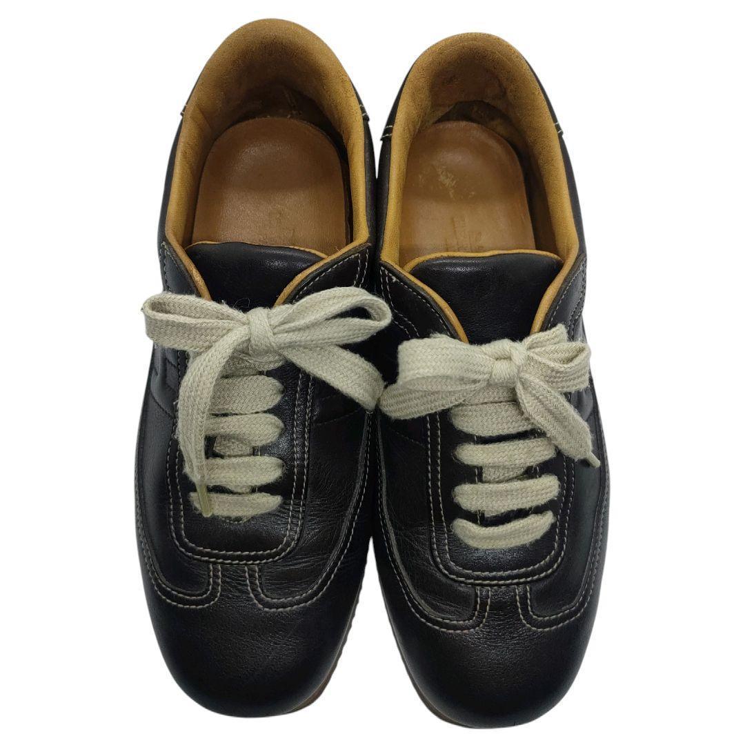 HERMES エルメス クイック レザー スニーカー 35 22.5 - メルカリ