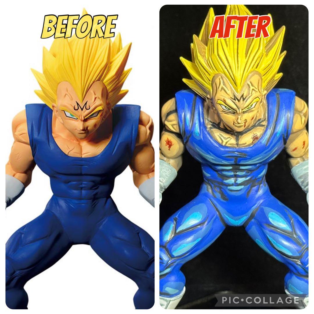 魔人ベジータ フィギュアリペイント品 - メルカリ