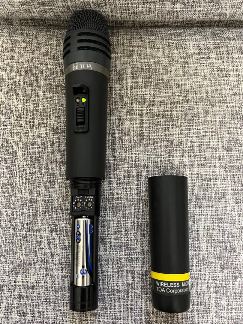 TOA wm-1210 ワイヤレスマイク 音響 PA ケース付き - メルカリ