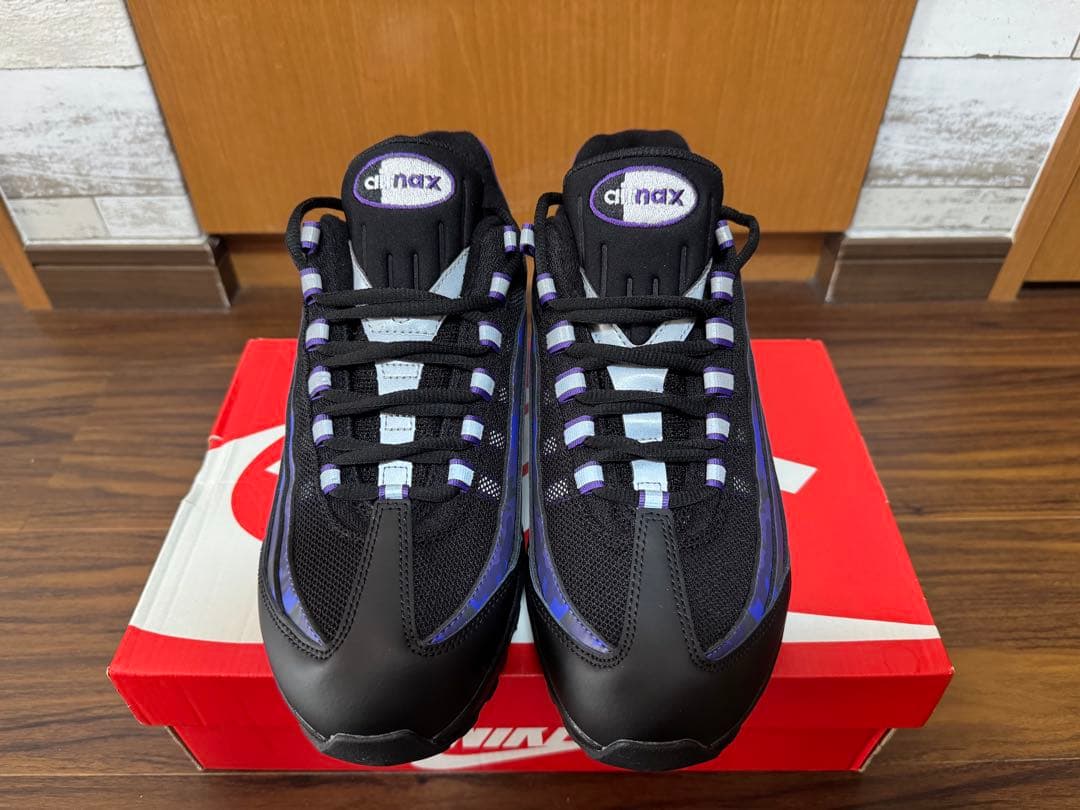 Nike Air Max 95 ブラック/パープル Nike Air Max 95 OG - Court Purple / Wild Grape – Kith