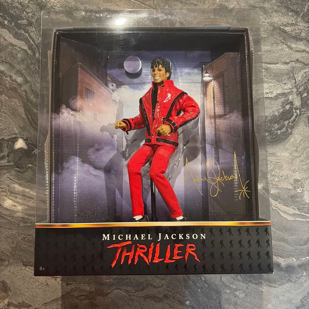 【新品】マイケルジャクソン フィギュア スリラー　箱入り　未開封　ホットトイズ マイコン】1／6スケールフィギュア マイケル・ジャクソン（スリラー