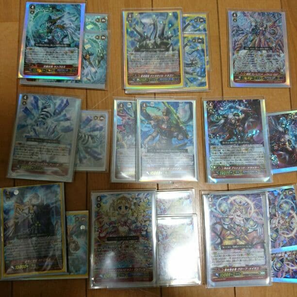 【ヴァンガ引退】３デッキ＋グレード4 まとめ売り アクアフォース×2バミューダ⊿