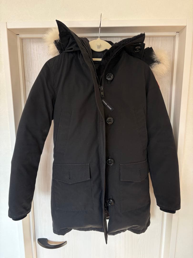 カナダグース ブロンテ ブラックSサイズ