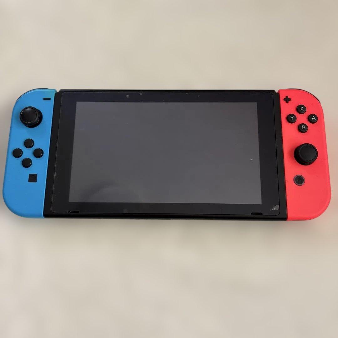 Nintendo Switch 青/赤 本体のみ 充電器なし
