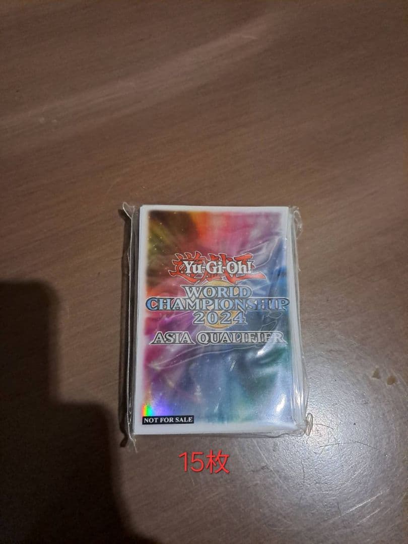 遊戯王 WCQ 2024 スリーブ 15枚 (中古) #4 - メルカリ